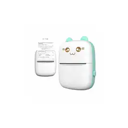 Netto Marken-Discount Mini-Katzen-Thermodrucker (7 Rollen im Lieferumfang enthalten) Print-App DruckerBlau Angebot