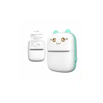 Netto Marken-Discount Mini-Katzen-Thermodrucker (7 Rollen im Lieferumfang enthalten) Print-App DruckerBlau Angebot