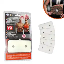Netto Marken-Discount Gymform Ersatzpads - Pads für EMS Bauchmuskeltrainer, Gürtel Total Abs Platinum Angebot