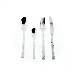 Netto Marken-Discount Almina 84 teiliges Besteckset mit Muster Essbesteck Edelstahl 18/10 Angebot