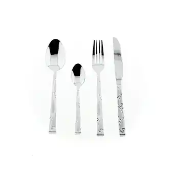 Netto Marken-Discount Almina 84 teiliges Besteckset mit Muster Essbesteck Edelstahl 18/10 Angebot