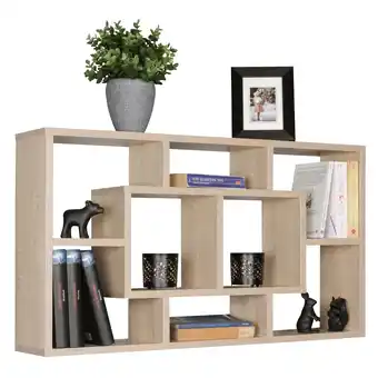 Netto Marken-Discount KADIMA DESIGN Wandregal RUR: Modernes Design, MDF, 85x47.5x16 cm, melaminharzbeschichtet Angebot