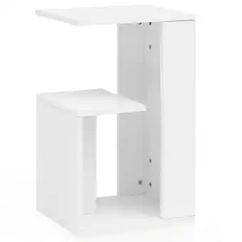 Netto Marken-Discount KADIMA DESIGN Beistelltisch BRENTA Holz: 3 Ablagen, 35x61x30 cm, Melaminharzbeschichtung Angebot