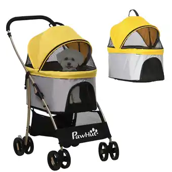 Netto Marken-Discount PawHut Hundetrolley Stahl, Oxfordstoff Angebot