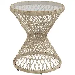 Netto Marken-Discount Outsunny Rattan Couchtisch Stahl, PE Rattan Angebot