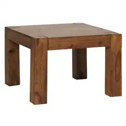 Netto Marken-Discount KADIMA DESIGN Rustikaler Couchtisch NAKO: Akazienholz, quadratisch, handgefertigt, pflegeleicht Angebot