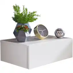 Netto Marken-Discount KADIMA DESIGN Nachtkonsole MOLISE: Schlicht, folierte Spanplatte, kratz- und wasserabweisend Angebot