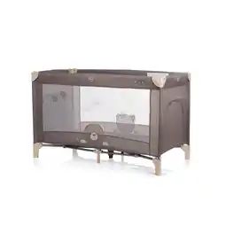 Netto Marken-Discount Chipolino Reisebett Capri, seitlicher Eingang, Tragetasche, große Seitentasche dunkelbraun Angebot