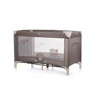 Netto Marken-Discount Chipolino Reisebett Capri, seitlicher Eingang, Tragetasche, große Seitentasche dunkelbraun Angebot