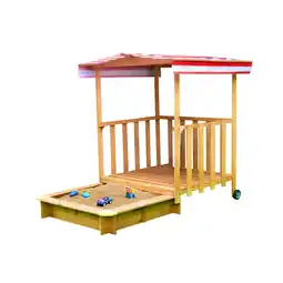 Netto Marken-Discount Coemo Spielhaus mit Sandkasten Angebot