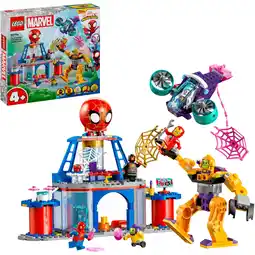 Netto Marken-Discount LEGO Konstruktionsspielzeug Marvel Spidey und seine Super-Freunde Das Hauptquartier von Spideys Team Angebot