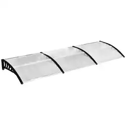 Netto Marken-Discount Outsunny Vordach Polycarbonat, Aluminium Angebot