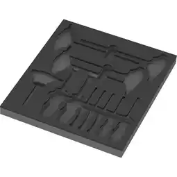 Netto Marken-Discount Wera Einlage 9813 Schaumstoffeinlage für Hex Schraubendreher Set 1, leer Angebot