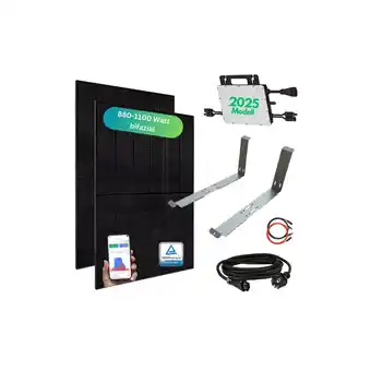Netto Marken-Discount MyCarport Balkonkraftwerk 880+ Watt – Premium transparent Variante Angebot