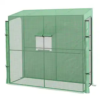 Netto Marken-Discount Outsunny Gewächshaus Stahl, PE Angebot