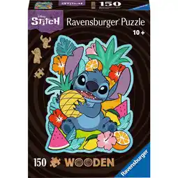 Netto Marken-Discount Ravensburger Puzzle Wooden Puzzle Disney Stitch Angebot