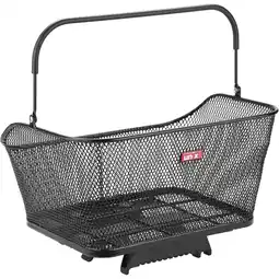 Netto Marken-Discount Unix Fabiano Gepäckträger Fahrradkorb mit KLICKfix TopKlip System Fahrrad Korb E Bike 20 Liter Angebot