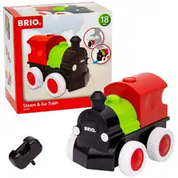Netto Marken-Discount BRIO Spielfahrzeug Push & Go Zug mit Dampf Angebot