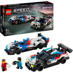 Netto Marken-Discount LEGO Konstruktionsspielzeug Speed Champions BMW M4 GT3 & BMW M Hybrid V8 Rennwagen Angebot
