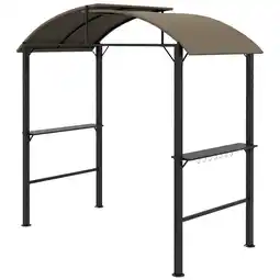 Netto Marken-Discount Outsunny Grillpavillon Stahl, Polyesterstoff Angebot