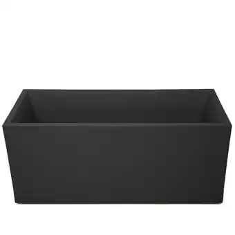 Netto Marken-Discount Pflanzkübel Basalt 100 Blumentopf doppelwandig anthrazit Angebot