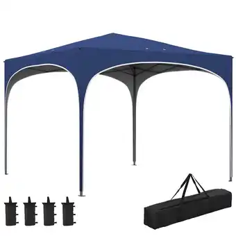 Netto Marken-Discount Outsunny Pavillon Oxford-Polyester, Stahl Angebot