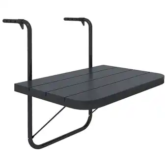 Netto Marken-Discount Outsunny Balkonhängetisch Alu, Kunststoff Angebot