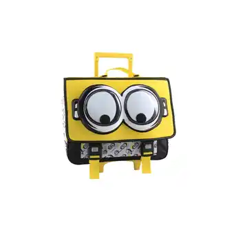 Netto Marken-Discount Minions 41cm Ranzen Tasche 3D Augen Angebot