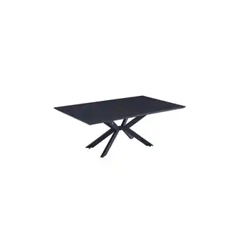 Netto Marken-Discount HOME DELUXE Esstisch Eckig AVENCIA inkl. Sternfuß - 200 x 120 cm - versch. Ausführungen - Dark Oak Angebot