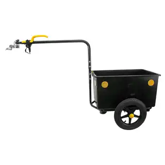 Netto Marken-Discount Messingschlager Eco Trailer Maxi Gepäckanhänger Fahrradanhänger Transport Anhänger Fahrrad Angebot