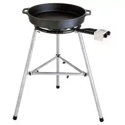 Netto Marken-Discount Großer Gusseisenpfannen-Set 1 mit 40 cm Durchmesser und 14,4 kW Leistung - Ideal für 2-6 Personen Angebot