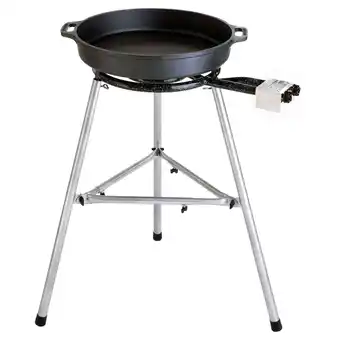 Netto Marken-Discount Großer Gusseisenpfannen-Set 1 mit 40 cm Durchmesser und 14,4 kW Leistung - Ideal für 2-6 Personen Angebot