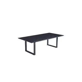 Netto Marken-Discount HOME DELUXE Esstisch Eckig AVENCIA inkl. U-Fuß - 240 x 120 cm - versch. Ausführungen - Dark Oak Angebot