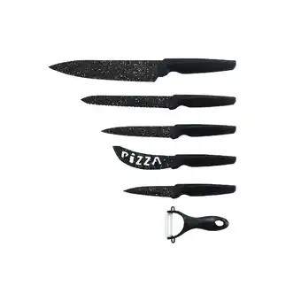 Netto Marken-Discount 6-Teilig Messerset schwarz Angebot