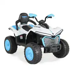 Netto Marken-Discount Moni Kinder Elektroquad Windy DLX-288, Musikfunktion, 4 Motoren, Scheinwerfer blau Angebot