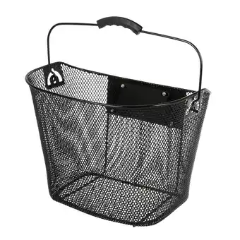 Netto Marken-Discount Ventura Fahrradkorb vorne Lenkerkorb mit Clip On Halter Korb aus Draht für Fahrrad oder E Bike Angebot