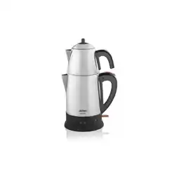 Netto Marken-Discount Arzum AR3080 Teebecher Teemaschine Edelstahl Wasserkocher 18l Angebot