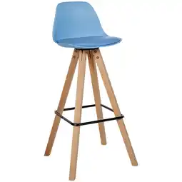 Netto Marken-Discount CLP Barhocker Corbin Kunstleder-Bezug Square I Holz-Gestell Angebot