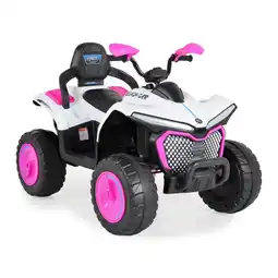 Netto Marken-Discount Moni Kinder Elektroquad Windy DLX-288, Musikfunktion, 4 Motoren, Scheinwerfer rosa Angebot