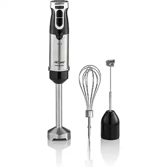 Netto Marken-Discount 1000W Stabmixer-Set mit drei Aufsätzen Silber Angebot