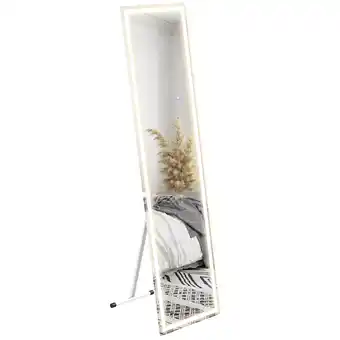 Netto Marken-Discount HOMCOM Ganzkörperspiegel Hartglas, Metall Angebot