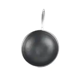 Netto Marken-Discount Cheffinger Bratpfanne 18/10 Edelstahl Wabenstruktur Ø24cm Angebot