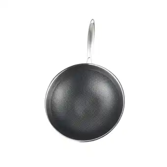 Netto Marken-Discount Cheffinger Bratpfanne 18/10 Edelstahl Wabenstruktur Ø24cm Angebot