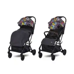 Netto Marken-Discount Lorelli Kinderwagen Buggy Minori faltbar PU-Räder Getränkehalter Fußabdeckung bunt Angebot