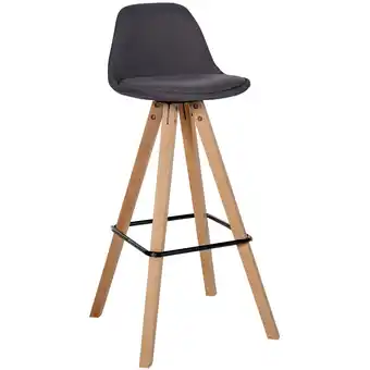 Netto Marken-Discount CLP Barhocker Corbin Stoff-Bezug Square I Holz-Gestell Angebot