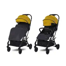Netto Marken-Discount Lorelli Kinderwagen Buggy Minori faltbar PU-Räder Getränkehalter Fußabdeckung gelb Angebot