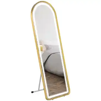 Netto Marken-Discount HOMCOM Ganzkörperspiegel Glas, Aluminiumlegierung Angebot