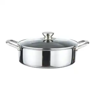 Netto Marken-Discount Cheffinger Kochtopf aus Edelstahl 18/10 Wabenstruktur Induktion Angebot