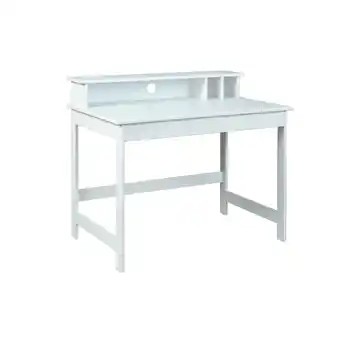 Netto Marken-Discount Inter Link Schreibtisch Hilda weiss lackiert - Kiefer Massivholz Angebot