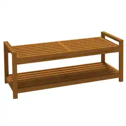 Netto Marken-Discount Outsunny Gartenbank Akazienholz Angebot